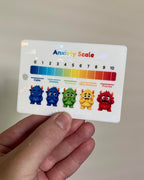 Monster Anxiety Scale Visual Card