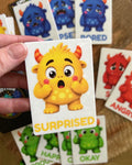 Monster Emotion Zone Cards