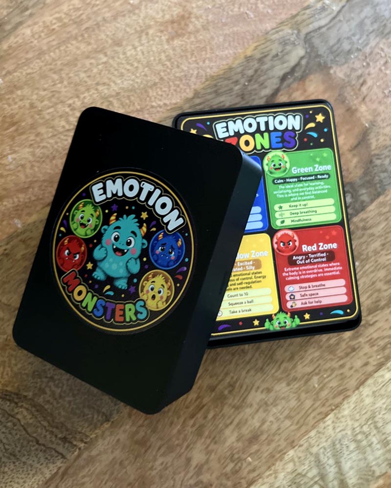 Monster Emotion Zone Cards