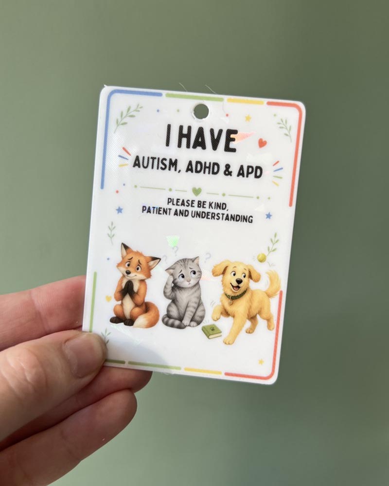 Animal Neurodiversity Awareness Tag