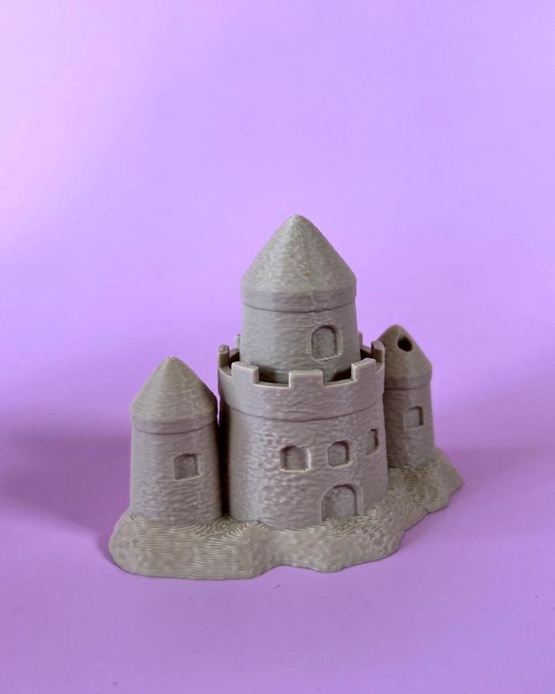 Sandcastle Clicker Fidget Toy