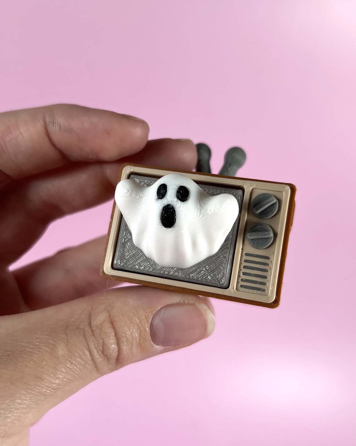 Scary Ghost TV Clicker Fidget Toy
