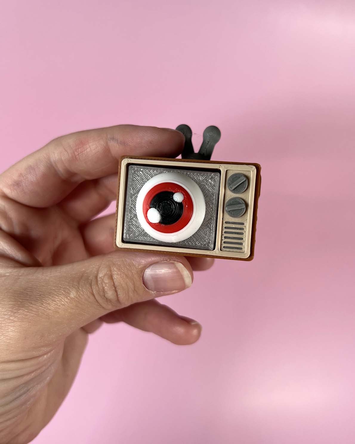 Scary Eyeball TV Clicker Fidget Toy