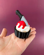 Slasher Knife Cupcake Clicker Fidget Toy