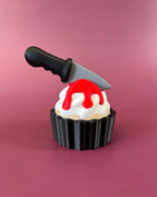 Slasher Knife Cupcake Clicker Fidget Toy