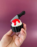 Slasher Knife Cupcake Clicker Fidget Toy