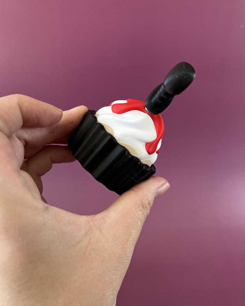 Slasher Knife Cupcake Clicker Fidget Toy