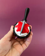 Slasher Knife Cupcake Clicker Fidget Toy