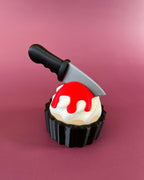 Slasher Knife Cupcake Clicker Fidget Toy