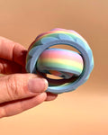 spinning gyro fidget toy textured sensory desk toy