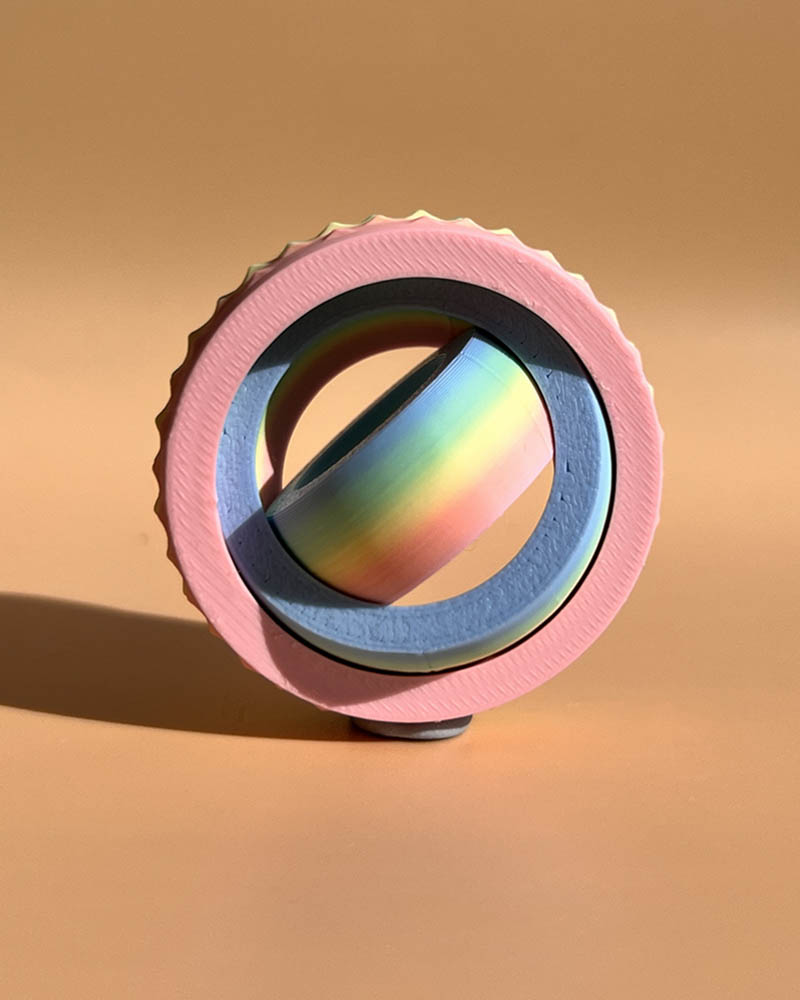 handheld spinning fidget toy for focus and play 