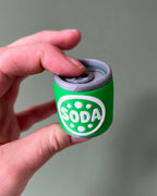 Soda and Pop Can Clicker Fidget Toy