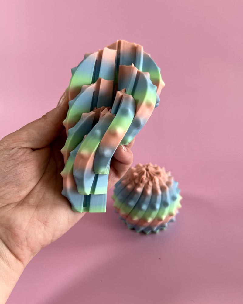 Spiked Flexi Fidget Ball