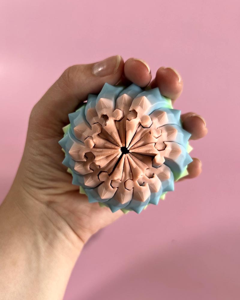 Spiked Flexi Fidget Ball