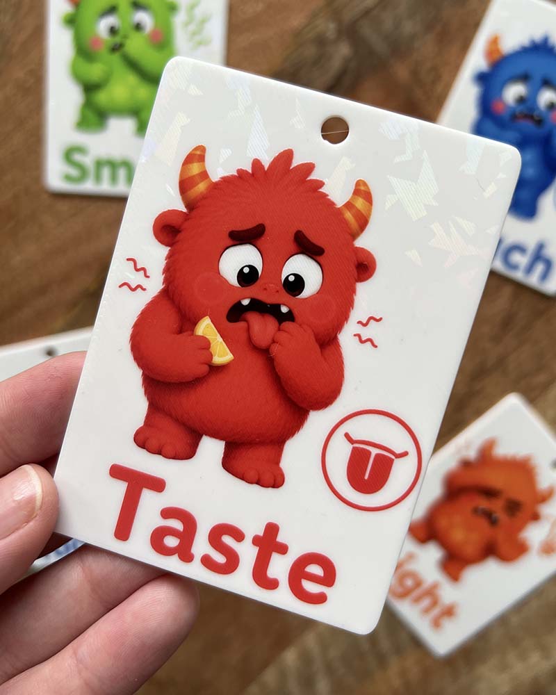 Sensory Trigger Communication Cards