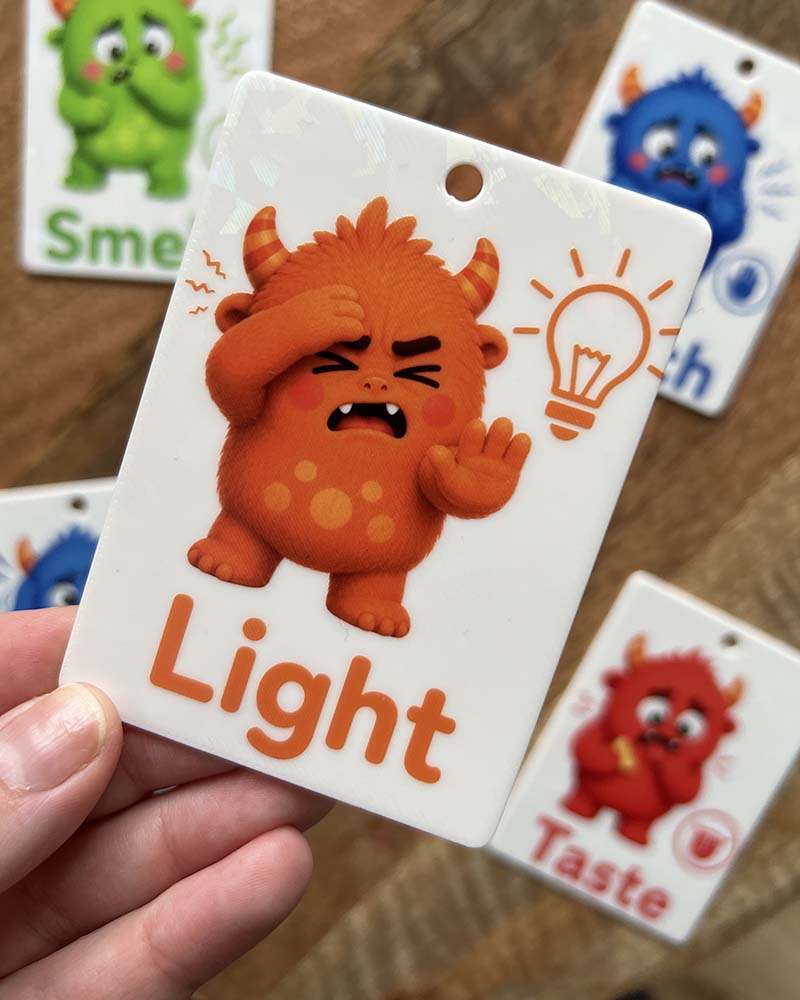 Sensory Trigger Communication Cards