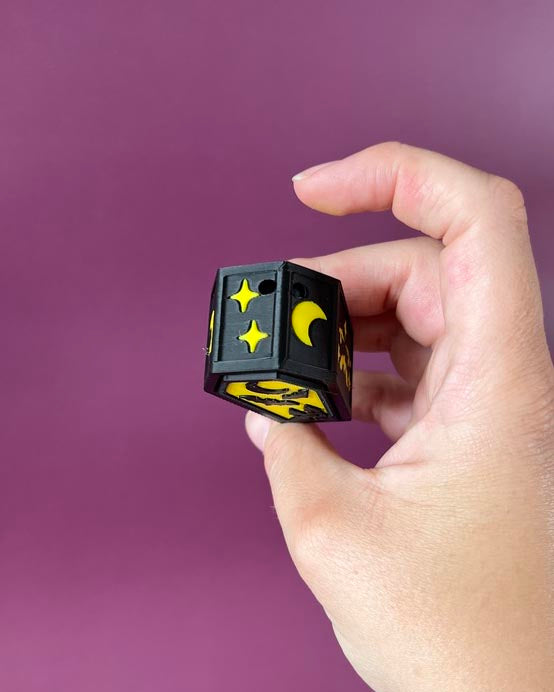 Gothic Coffin Clicker Fidget Toy