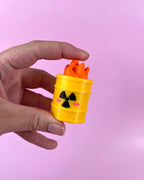 Toxic Waste Barrel Clicker Fidget Toy