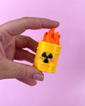 Toxic Waste Barrel Clicker Fidget Toy