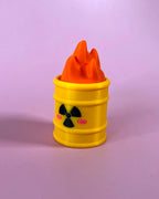 Toxic Waste Barrel Clicker Fidget Toy