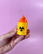 Toxic Waste Barrel Clicker Fidget Toy