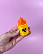 Toxic Waste Barrel Clicker Fidget Toy