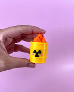 Toxic Waste Barrel Clicker Fidget Toy