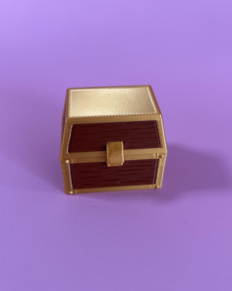 Treasure Chest Clicker Fidget Toy
