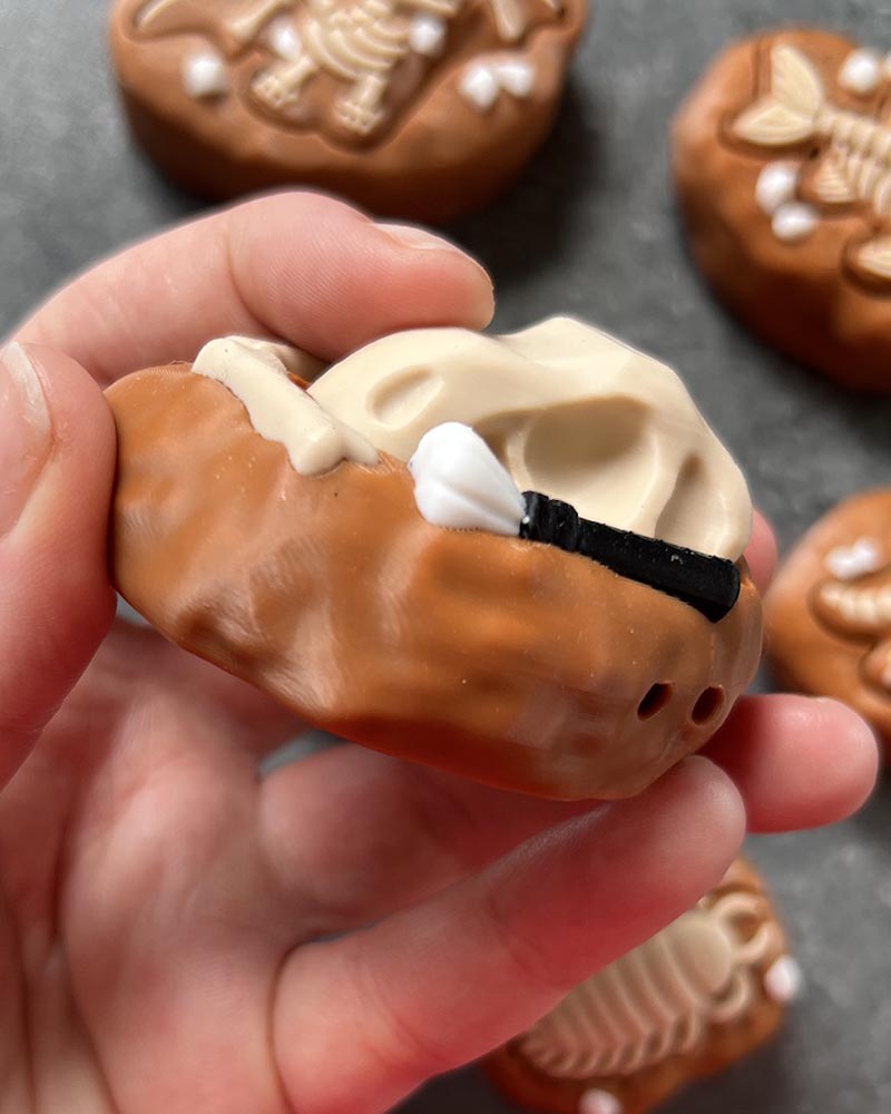 Dinosaur Fossil Clicker Fidget Toy