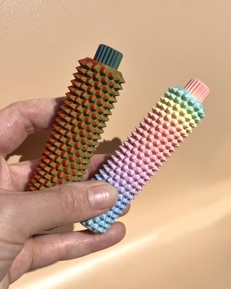 Twisty Click Spiked Fidget Roller
