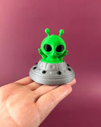 UFO Alien Clicker Fidget Toy