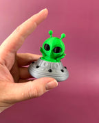 UFO Alien Clicker Fidget Toy