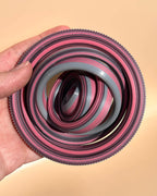 oversized sensory spinner fidget toy for tactile play, large rings 3d printed