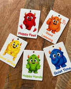 Monster Positive Behaviour Communication Cards
