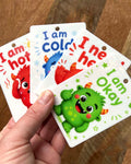 Monster Comfort & Support Communication Cards
