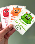 Monster Ready to Learn Behaviour Support Cards