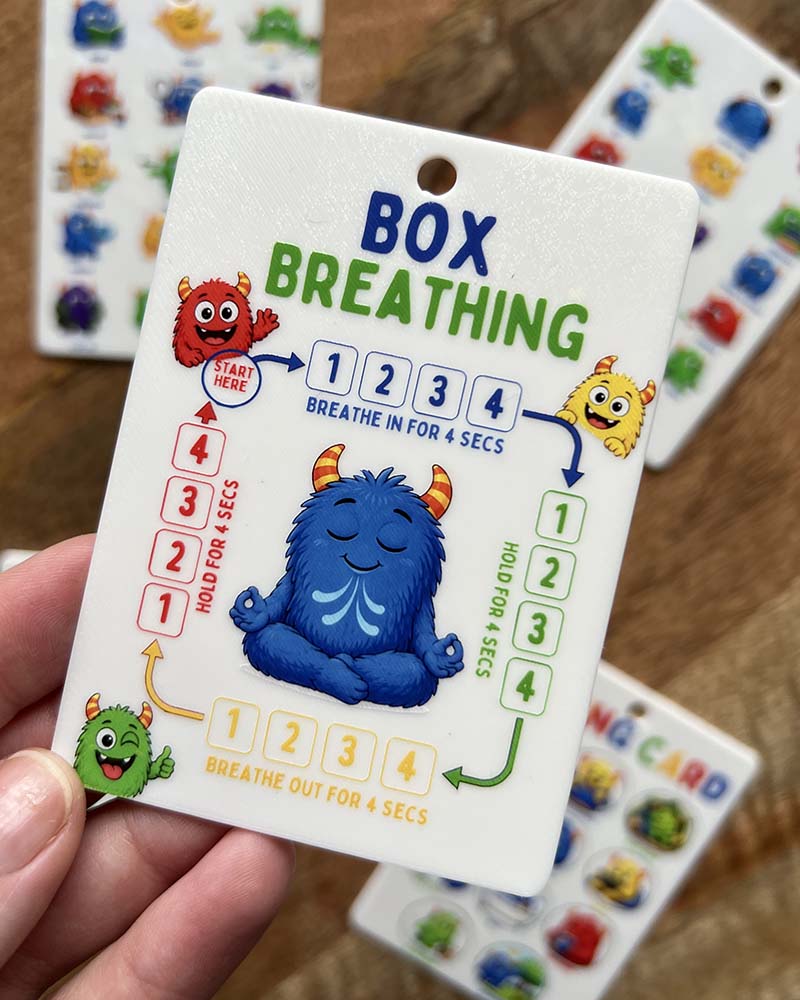 Monster Emotional Regulation Cards
