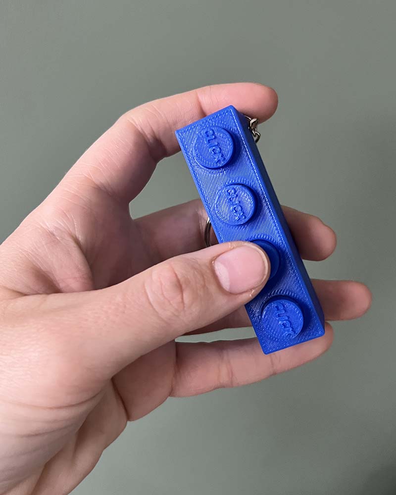 Building Brick Clicker Fidget Toy