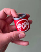 Soda and Pop Can Clicker Fidget Toy