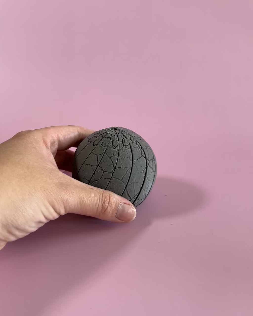 Cracked Earth Egg Flexi Fidget Toy