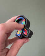 Autism Awareness Ribbon Clicker Fidget Toy