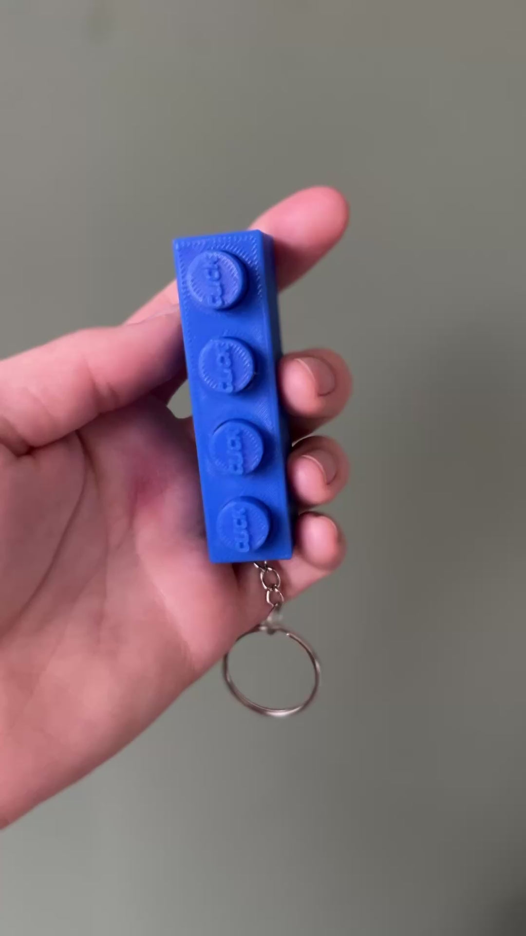 Building Brick Clicker Fidget Toy