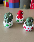 Dino in an Egg Clicker Fidget Toy
