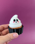 Ghost Cupcake Clicker Fidget Toy