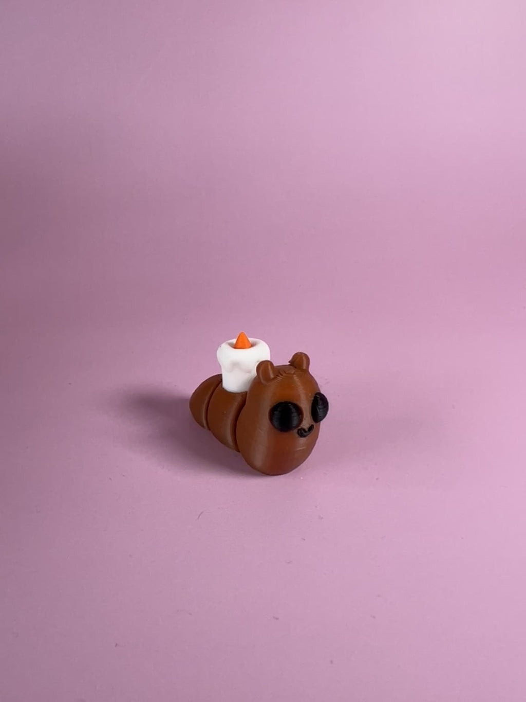 Candle Cute Slug Wiggly Toy