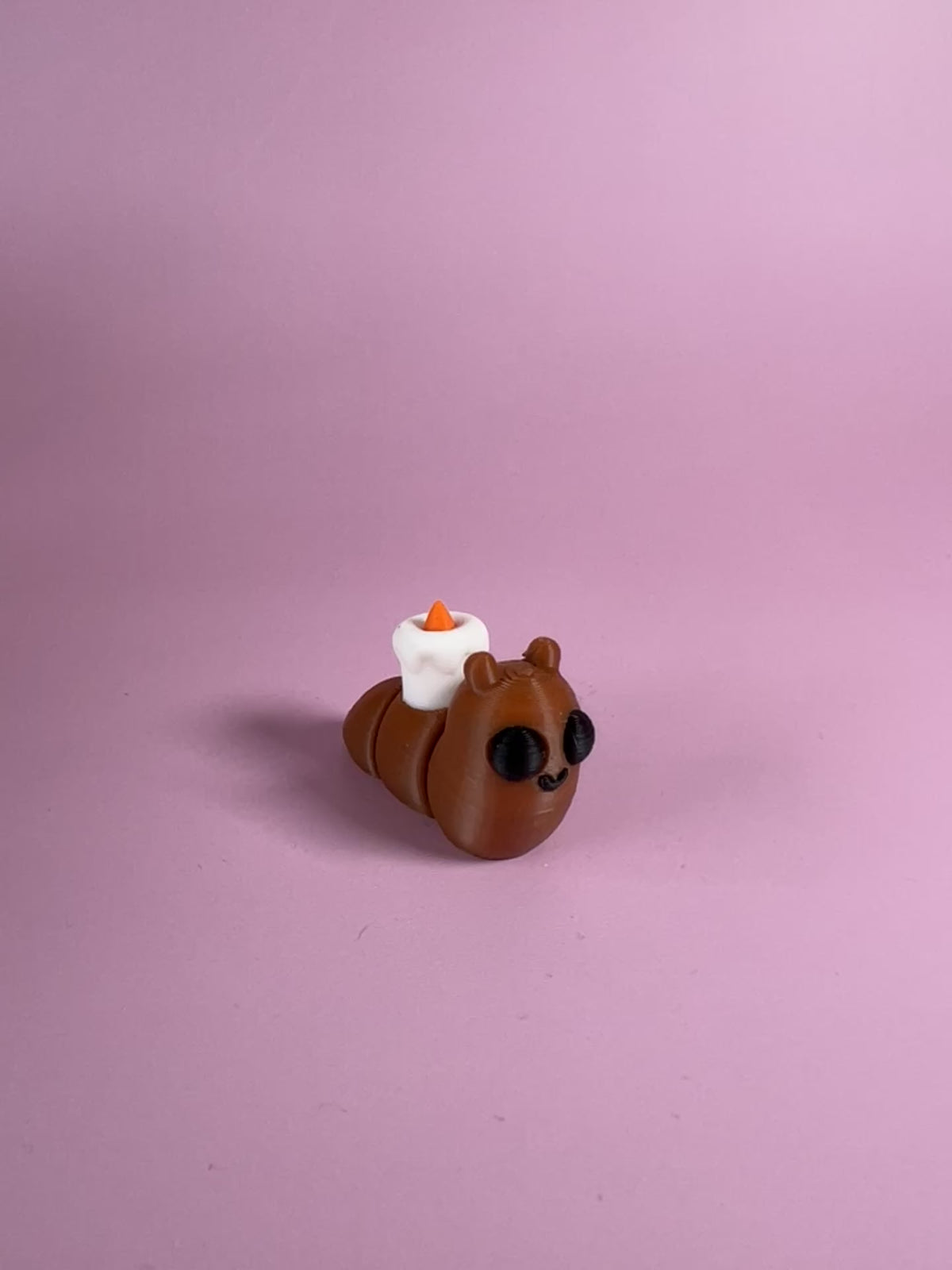 Candle Cute Slug Wiggly Toy