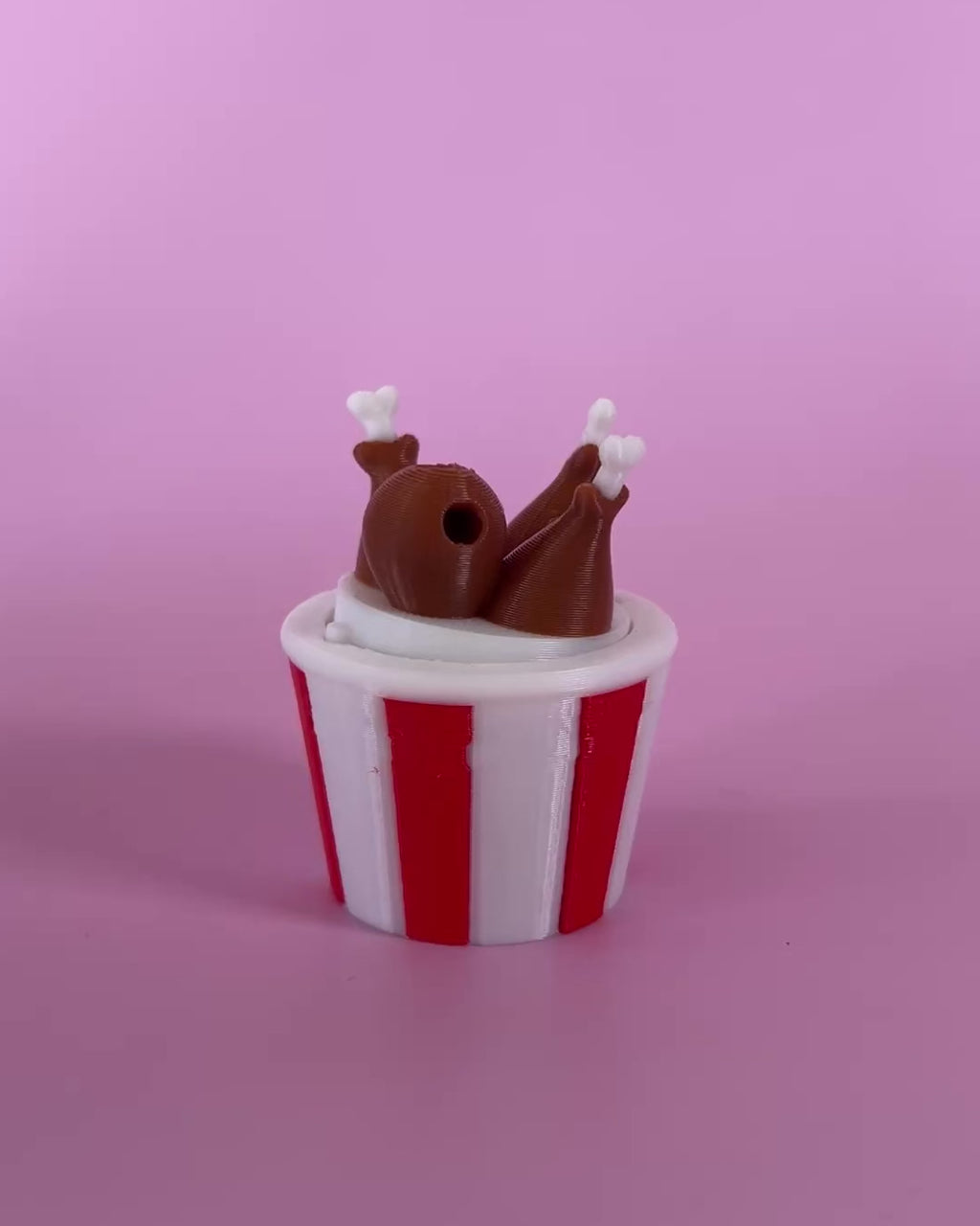 Fried Chicken Bucket Clicker Fidget Toy
