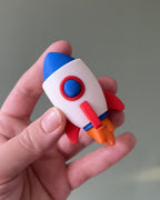 Space Rocket Clicker Fidget Toy