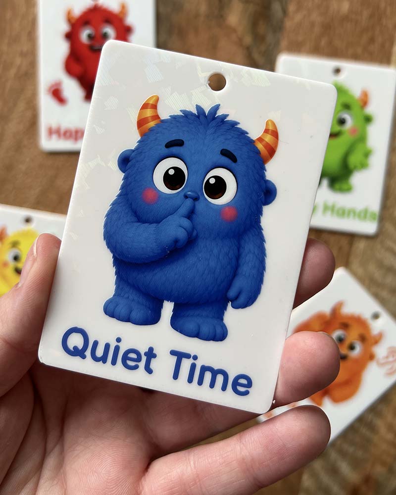 Monster Positive Behaviour Communication Cards