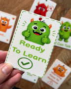 Monster Ready to Learn Behaviour Support Cards